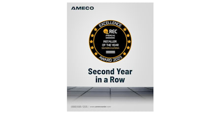 We’re honored to announce that for the second year in a row, we’ve been awarded the REC Customer Excellence Award!