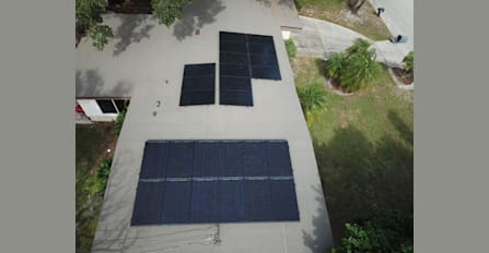 Another roof and solar installation completed by our expert installers!