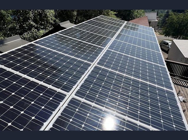 Enphase System, Metal Roof