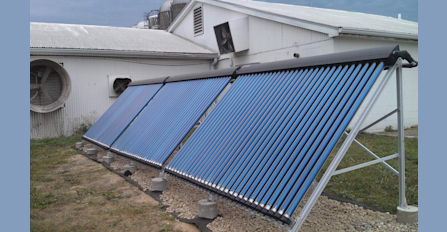 MSU Dairy Farm Solar Thermal