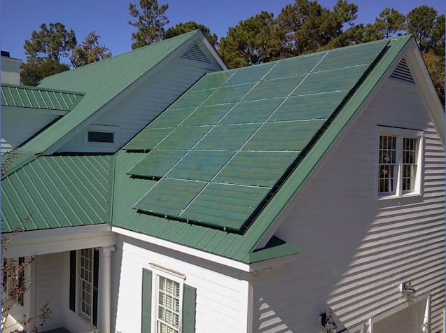 5kw Array with American-made Colored Solar panels