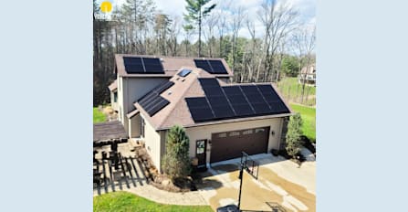Residential Installation in Valley City, Ohio.