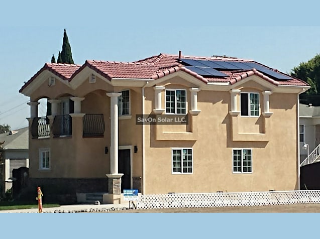 Newly Built home with 2.1 KW solar install.