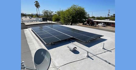 Recent Solar installation in Tucson