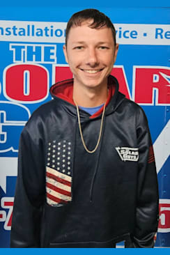 Team Member Anthony Lombardino, Lead Installer