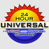 Universal Heating and Cooling Co. logo