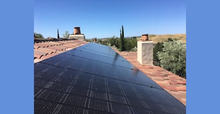 7.2 kW System on Clay Tile Roof - Ladera Ranch