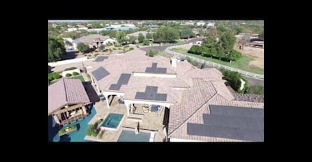 Arizona Solar Concepts Installation 23.2 kW Gilbert, AZ