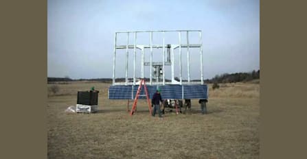 One Day Install - All Earth Solar Trackers