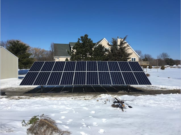 Residential Ground Mounted Array