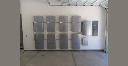 Enphase 5P Battery Array