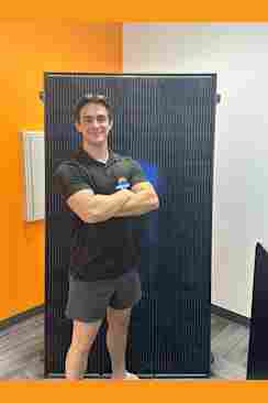 Team Member Hayden Ingerto, Solar Energy Advisor