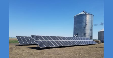 Agricultural ground array