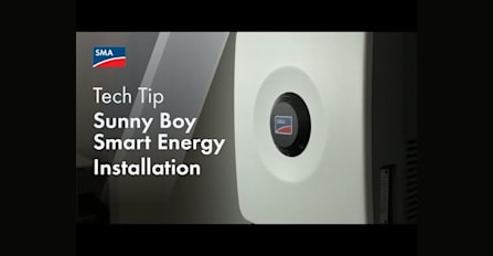 TechTip: SMA Sunny Boy Smart Energy (US) Installation