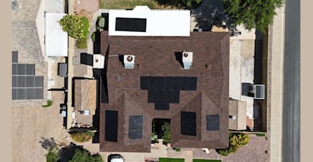 Solar Install on Shingle Roof
