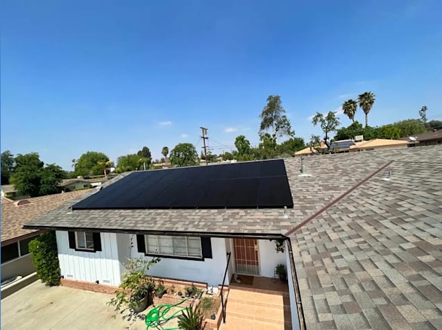 Completed Install on Comp Roof