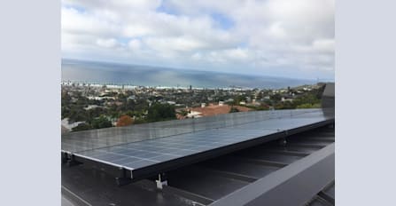 La Jolla metal roof