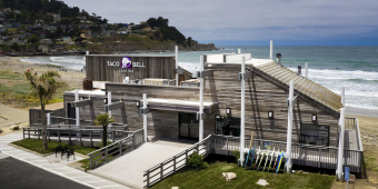 Taco Bell Cantina exterior, Pacifica, CA