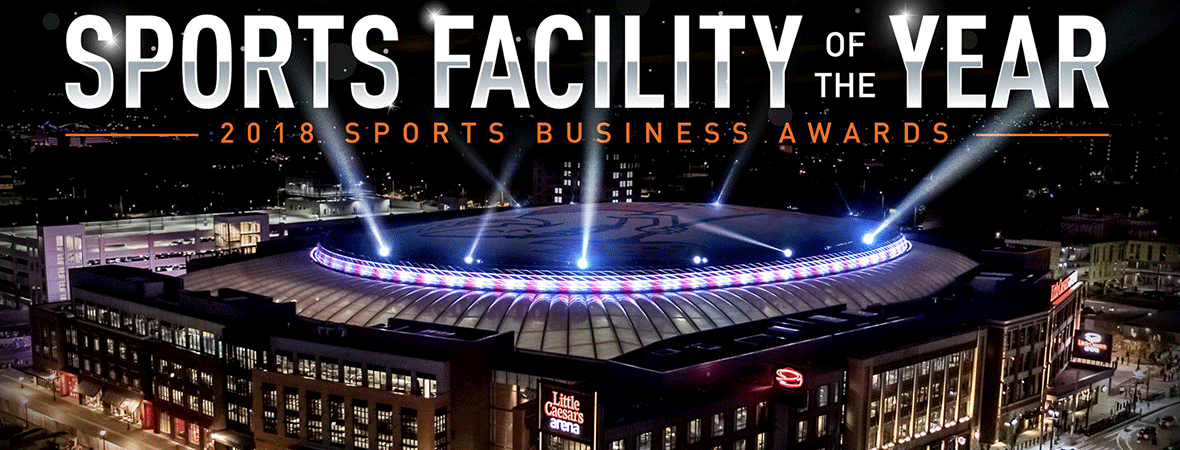 Detroit Little Caesars Arena sports facility of the year