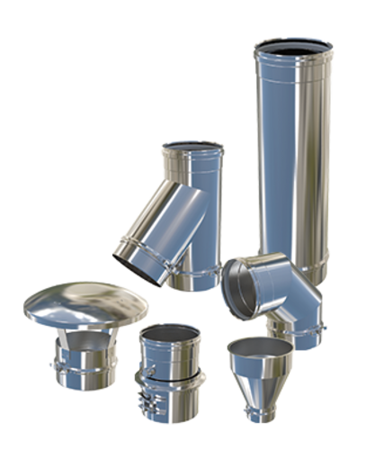 EPSC single wall special gas vent components