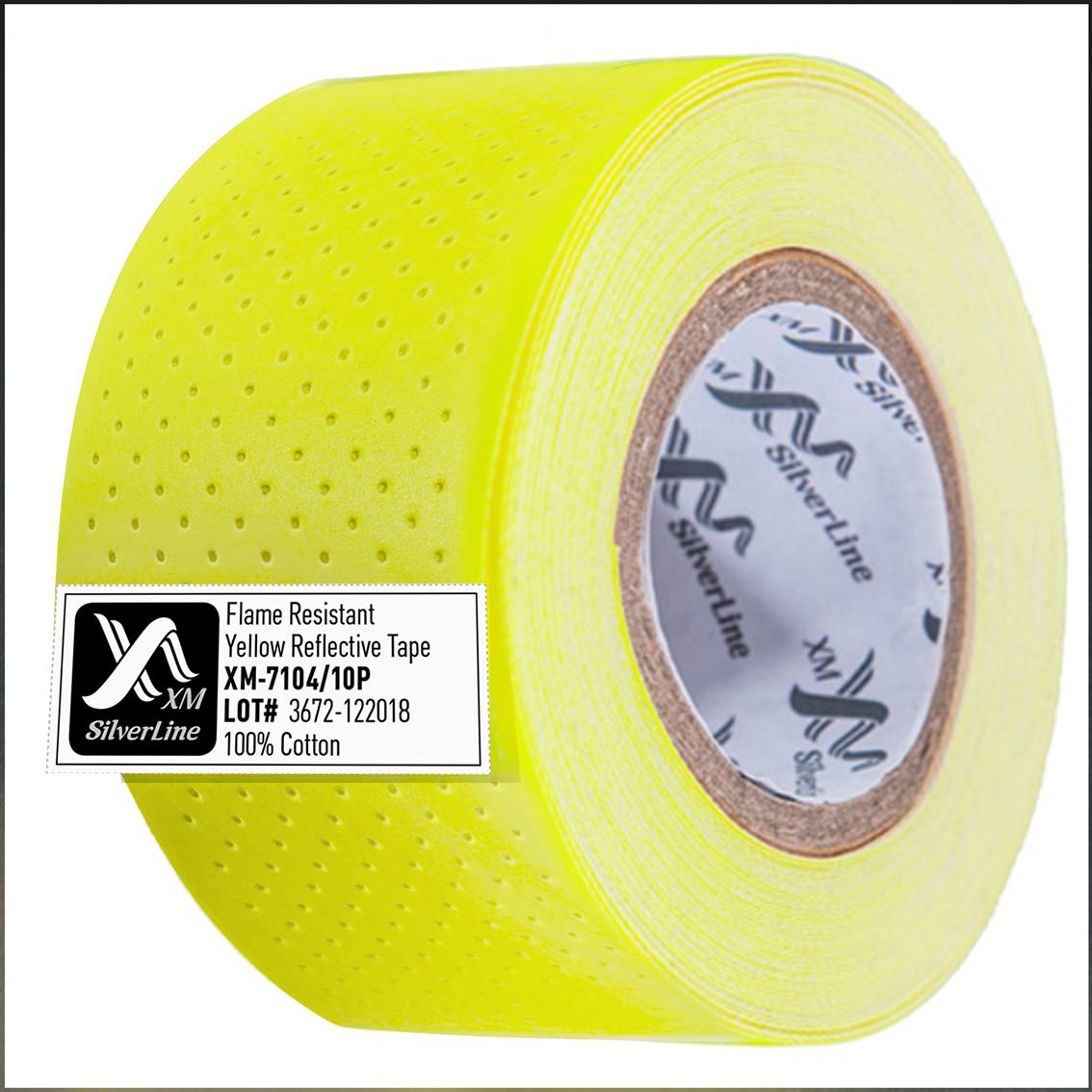 XM-7104/10P FR Reflective tape Perforated
