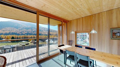 Roseg Nouva - Exklusive Ferienwohnung Roseg mit Panoramablick in Pontresina