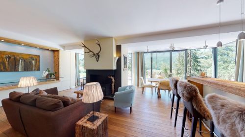 Apartment Roseg - Hochwertige 3.5-Zimmerwohnung mit Terrasse und Panoramablick