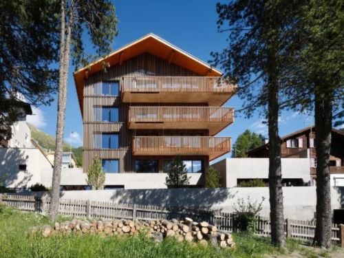 Alpine Lodge 2-Bett-Wohnung Chesa al Parc /  "Be