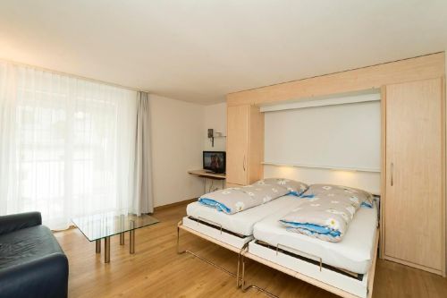 Studio "Chesa Quadrella" mit eigenem Balkon