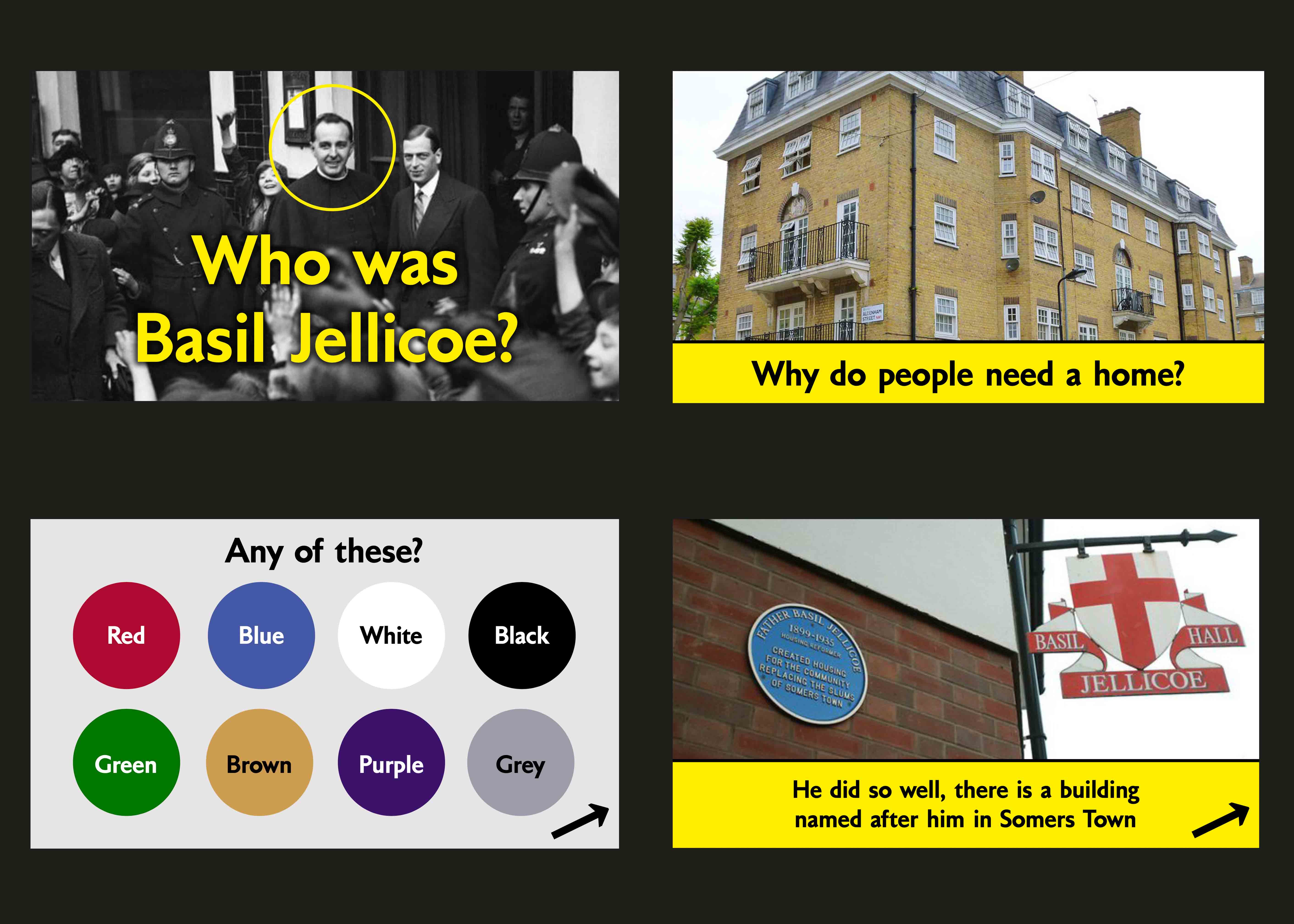 Slides from a presentation on Basil Jellicoe