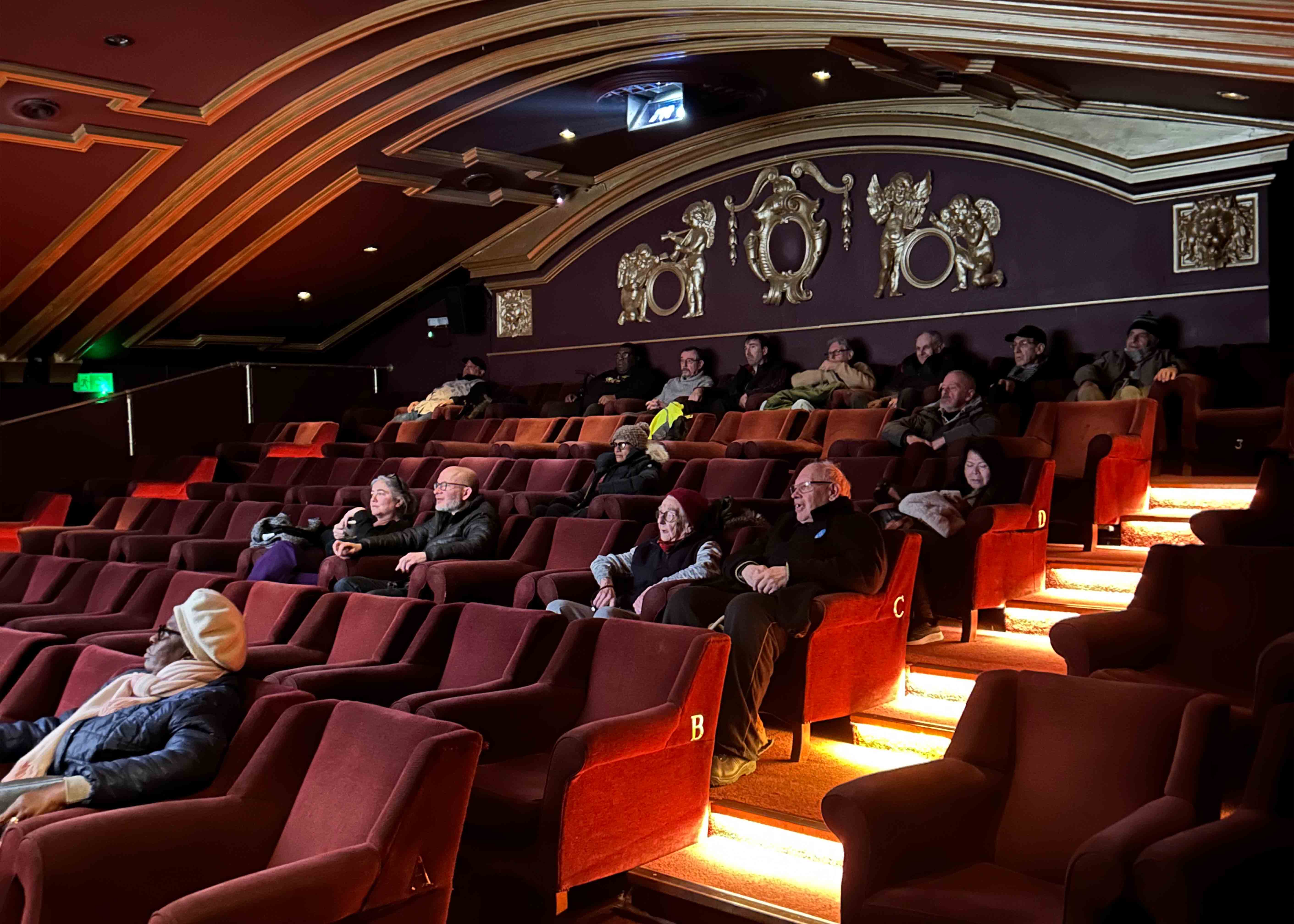 people in the cinema