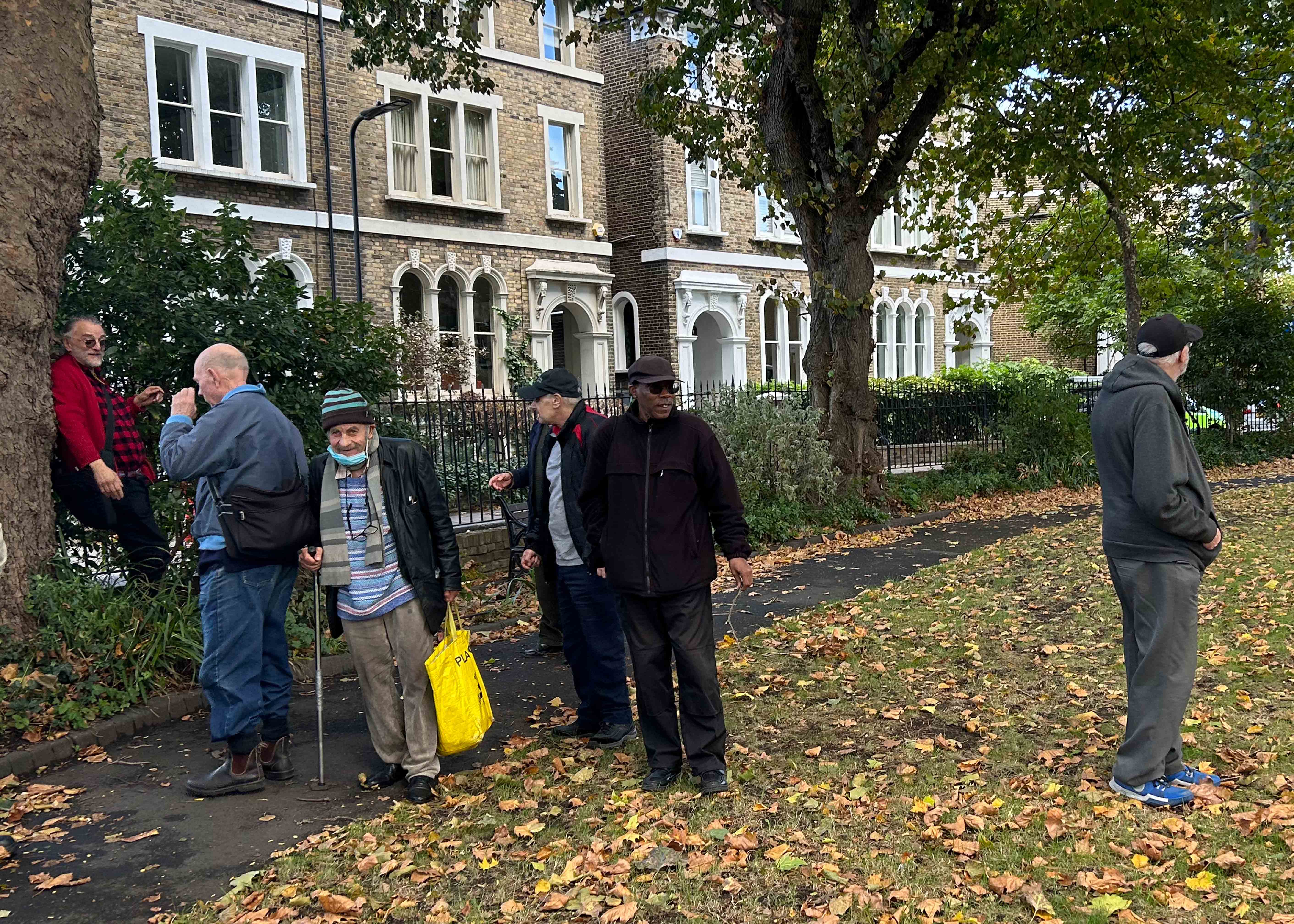 older men outside