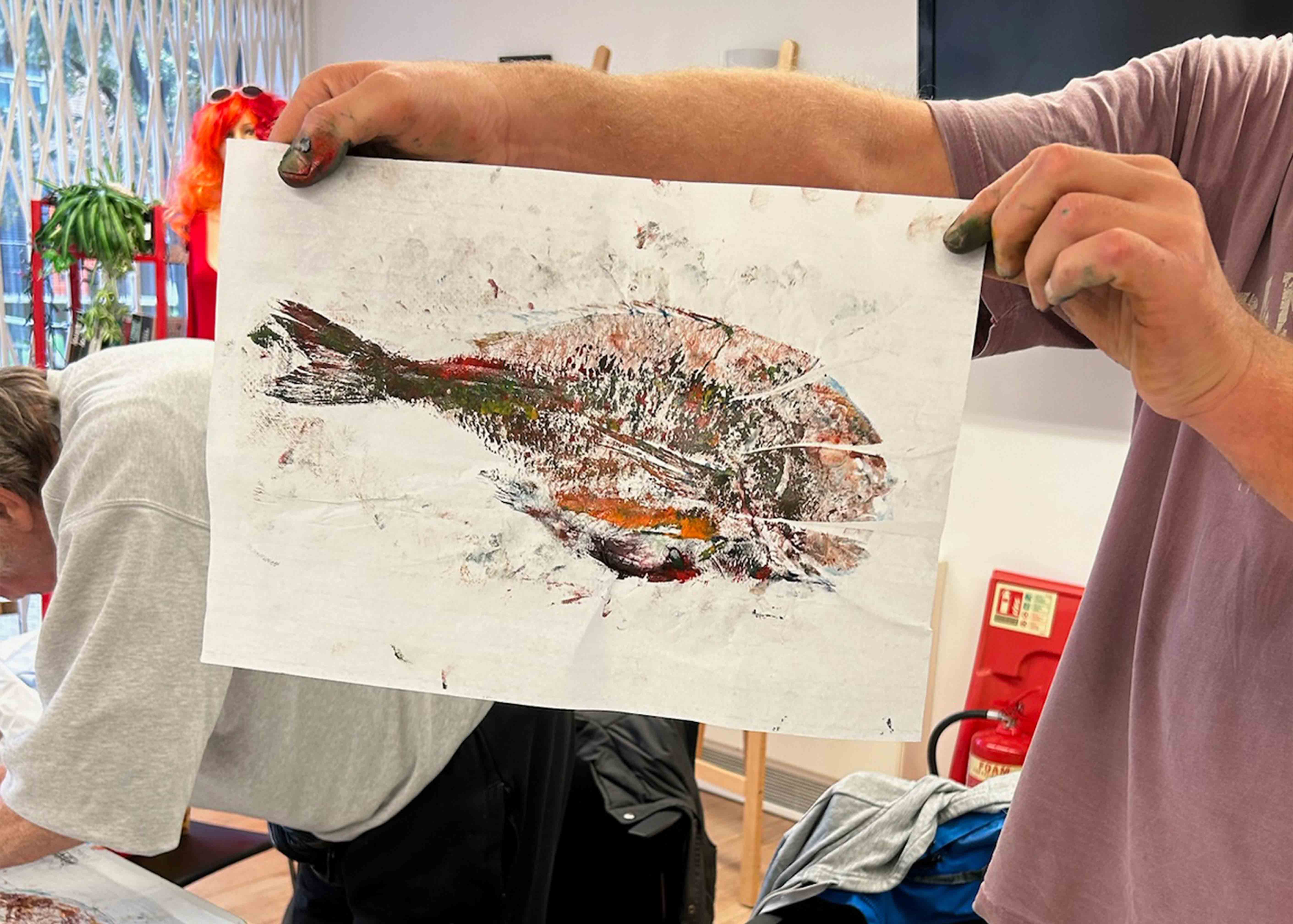 fish print
