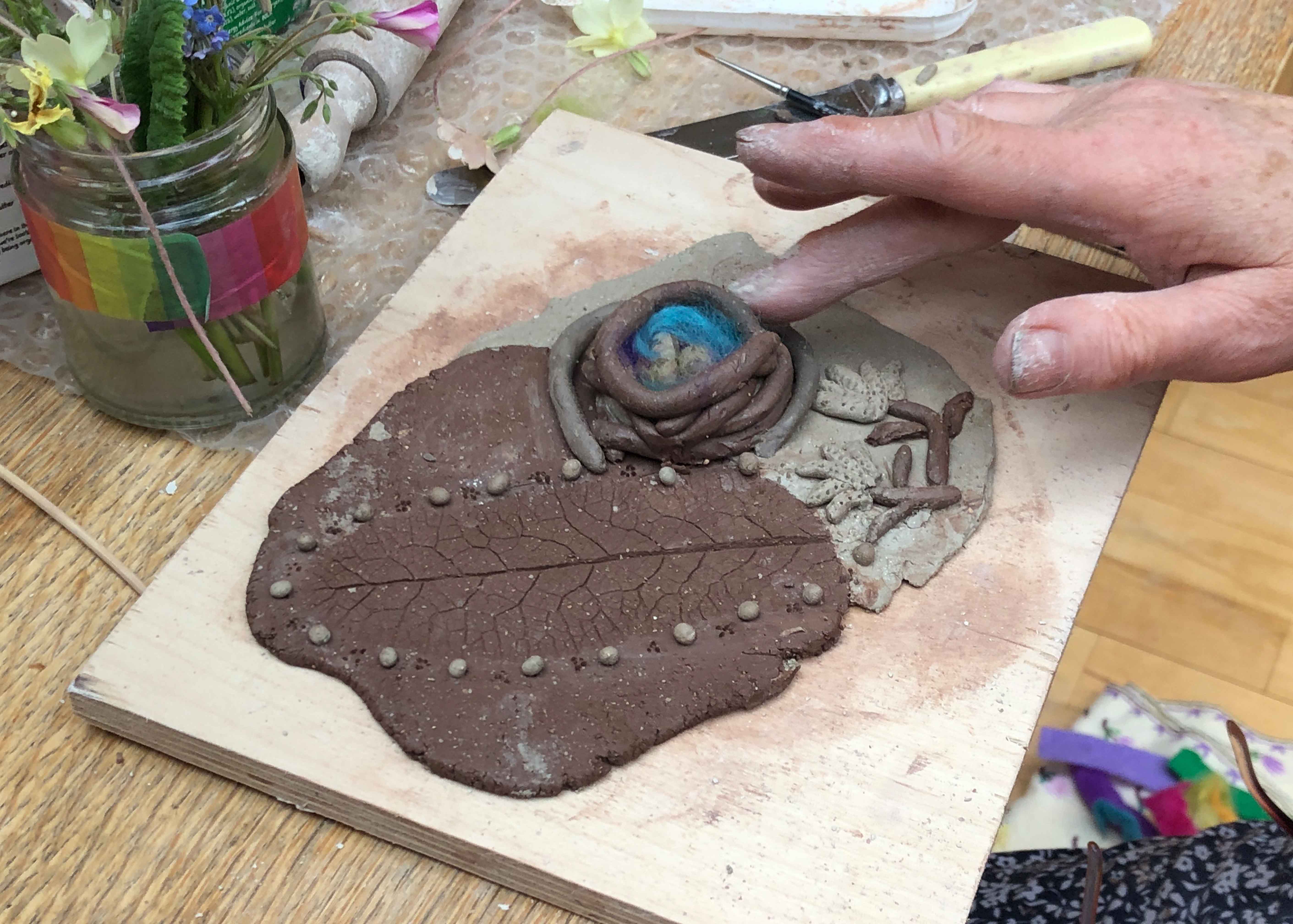 shadow made from paper