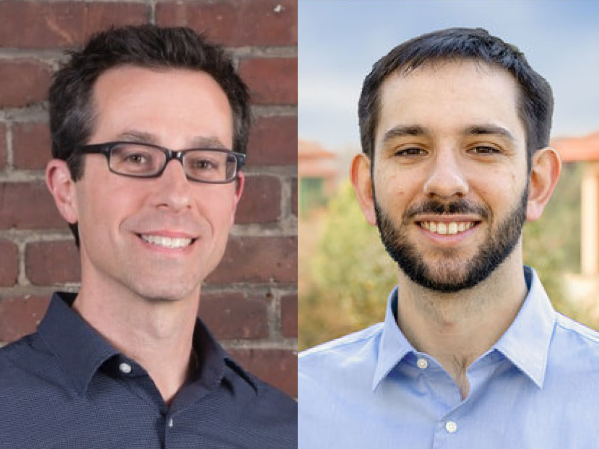 Left to right: Eric Gordon and Tomás Guarna