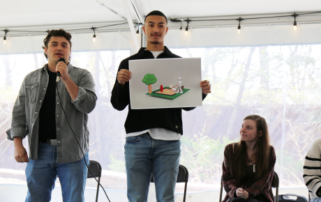 Studio participants at Compassion and Awe event