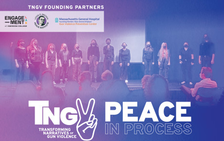 TNGV Peace in Process | Founding Partners: Engagement Lab at Emerson College, Louis D. Brown Peace Institute, MGH Gun Violence Prevention Center