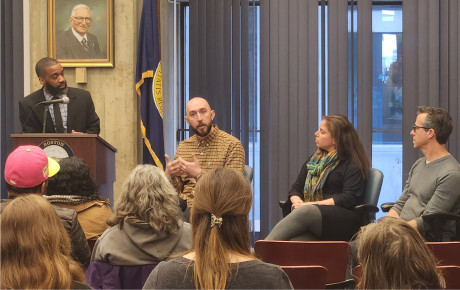 Quiet Rooms discussion at City Hall