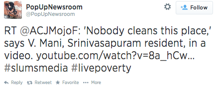 Student Journalism about Indian Slums