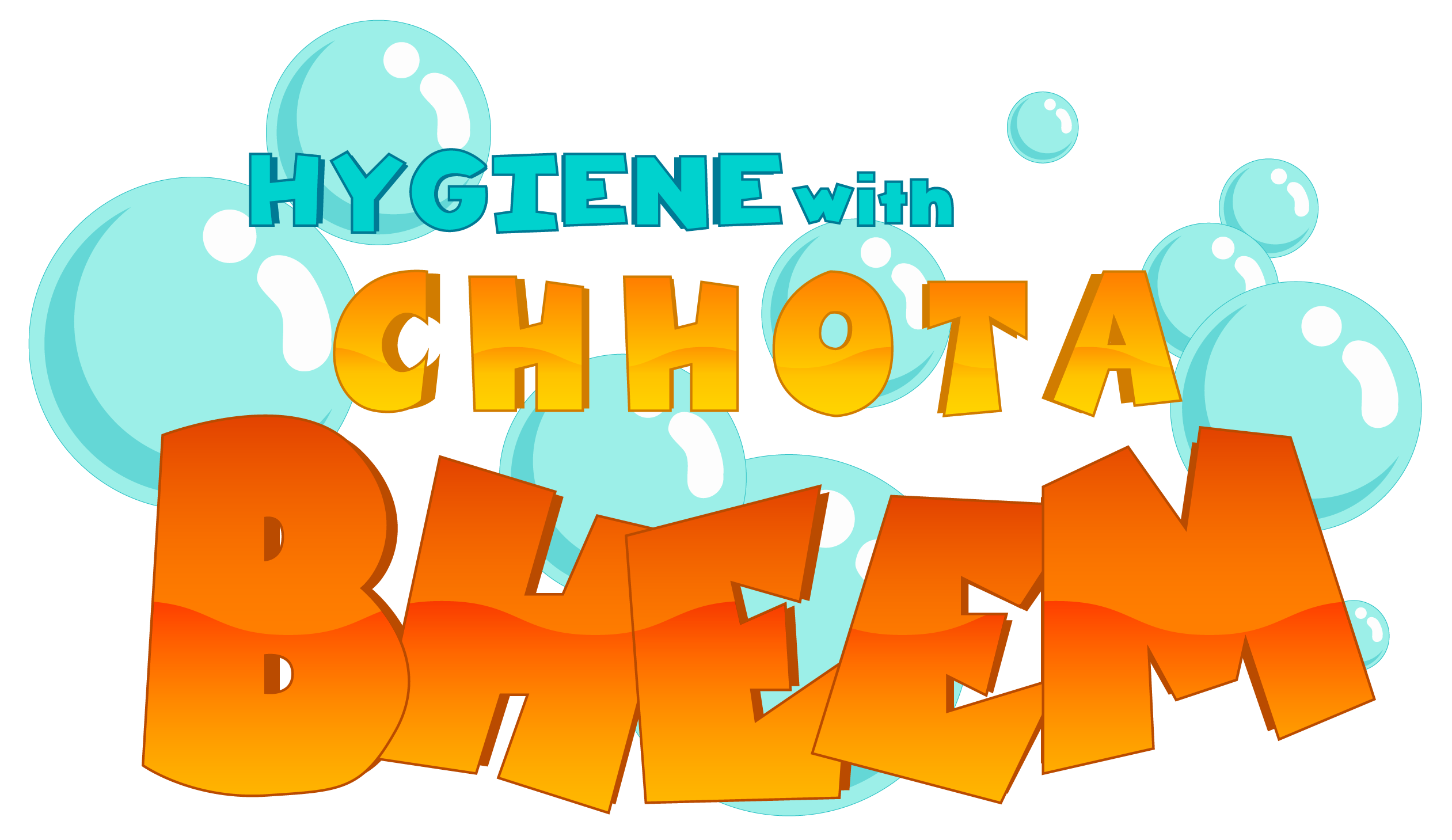 The Hygiene with Chhota Bheem logo.