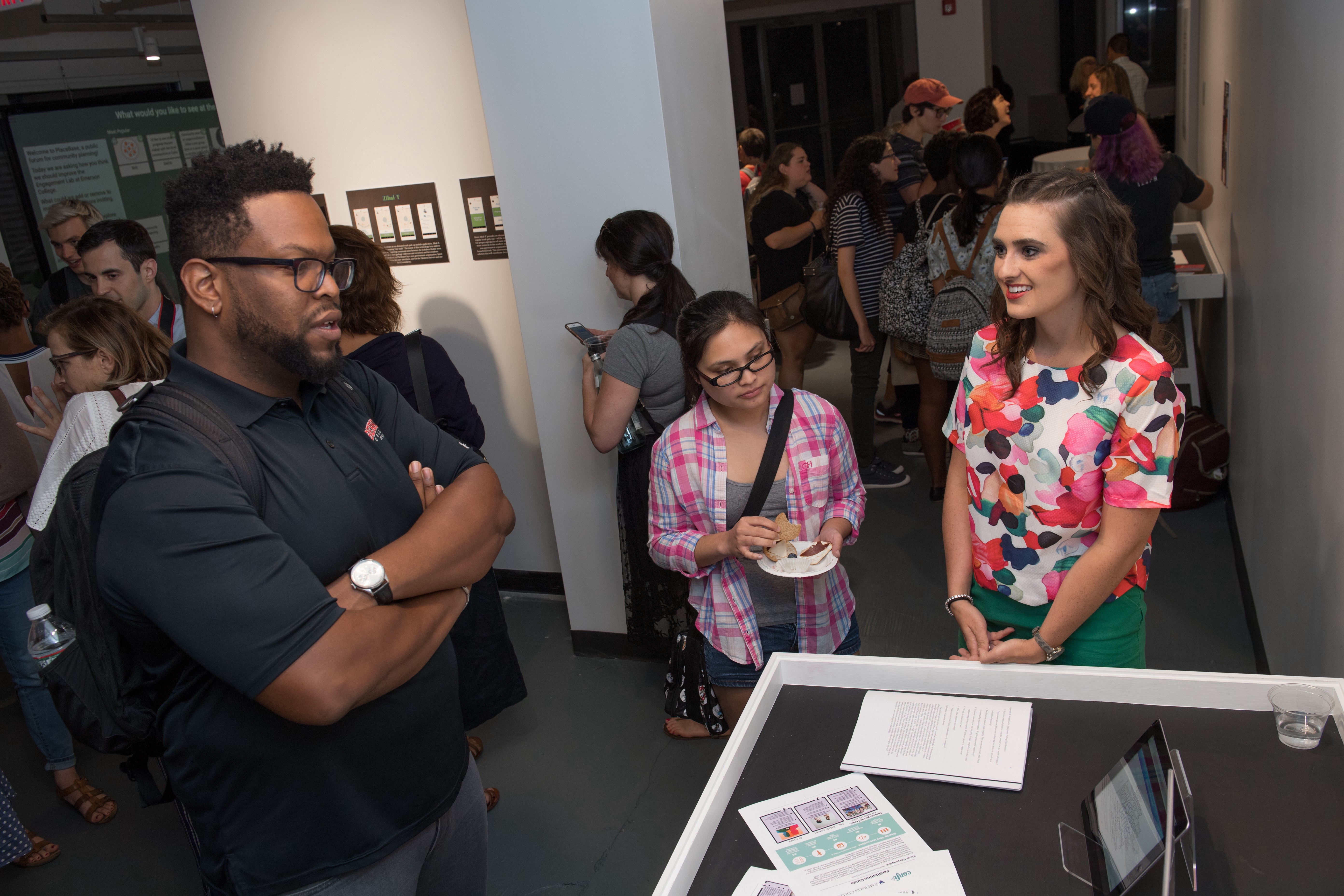 CMAP alum from the 2016–17 cohort Rachel Hanebutt presents her thesis project
