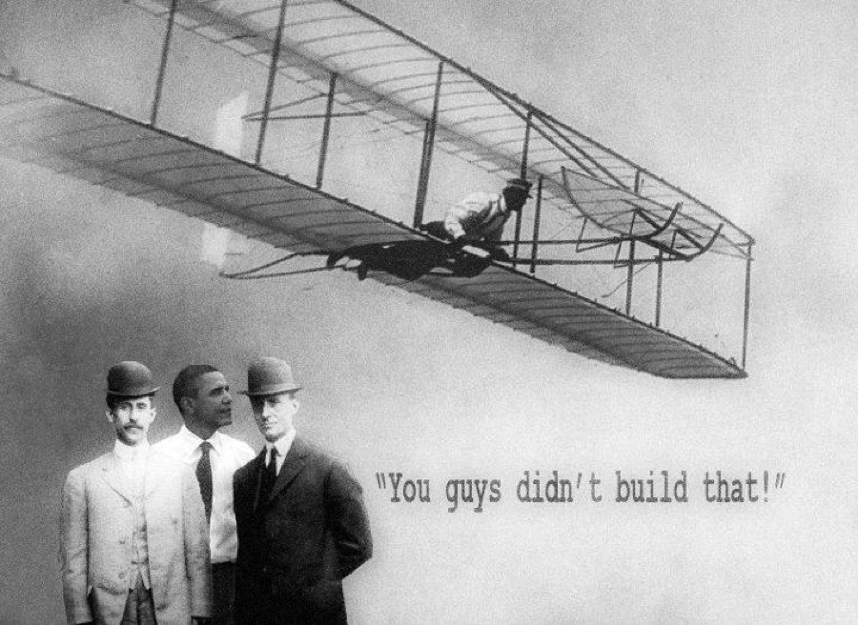 Several of these election memes featured Obama dismissing famous American inventors.
