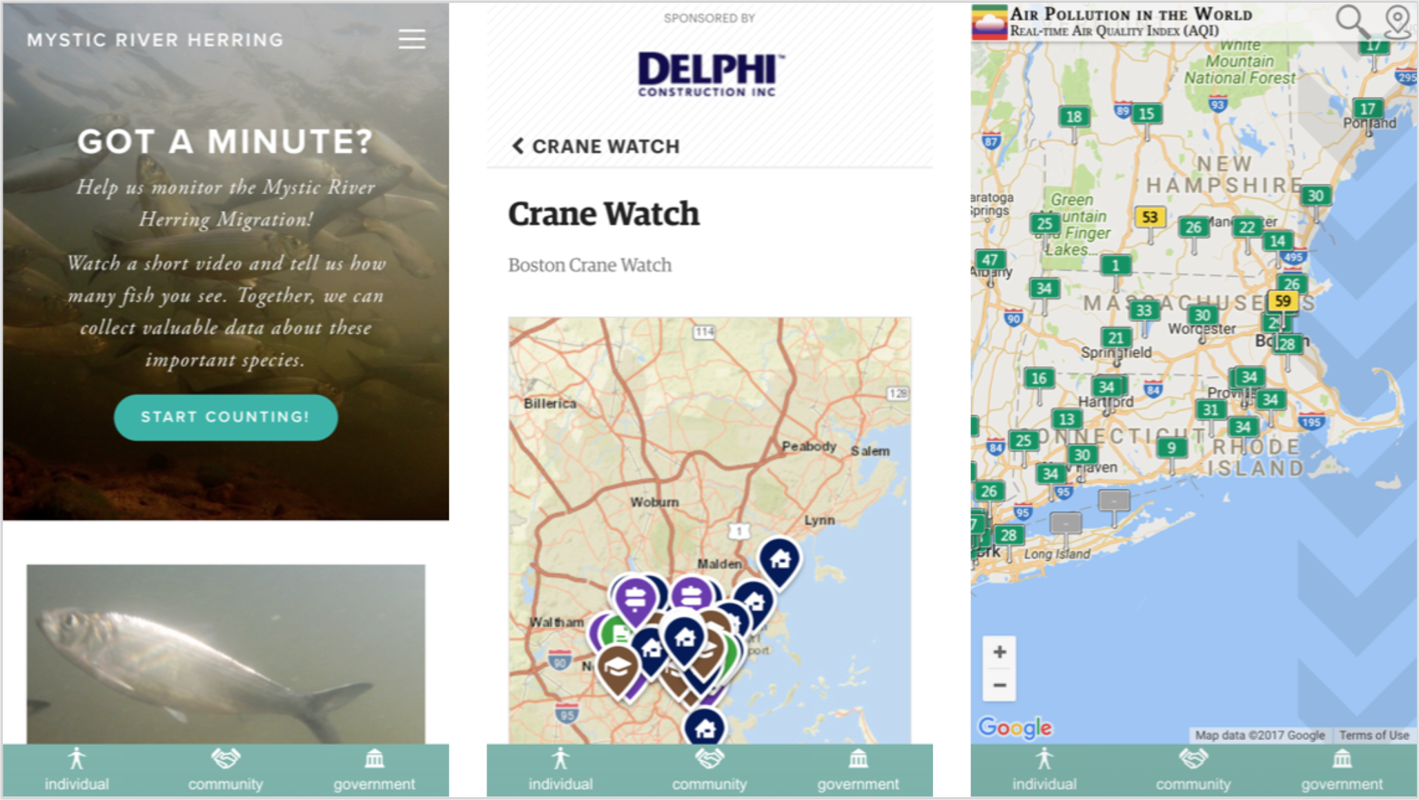 Apptivist app created by Emerson students