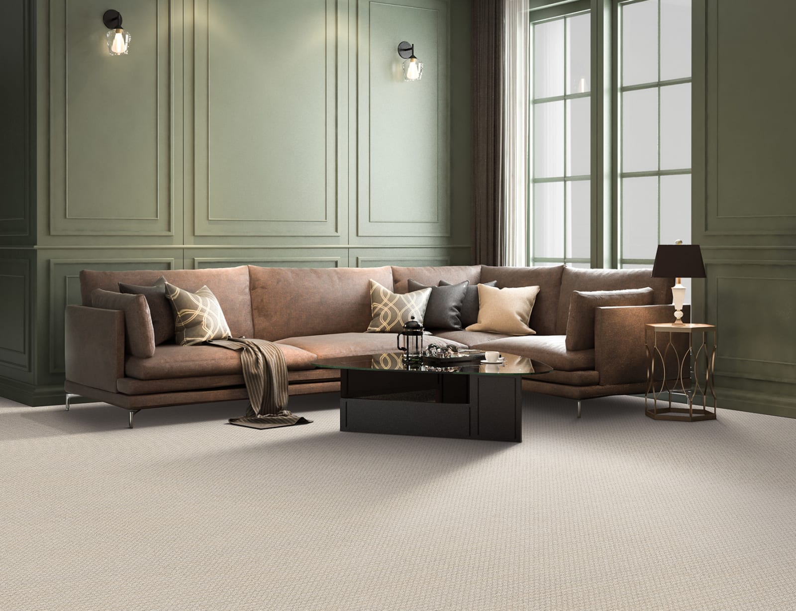 DreamWeaver Montreal carpet installed in a bedroom