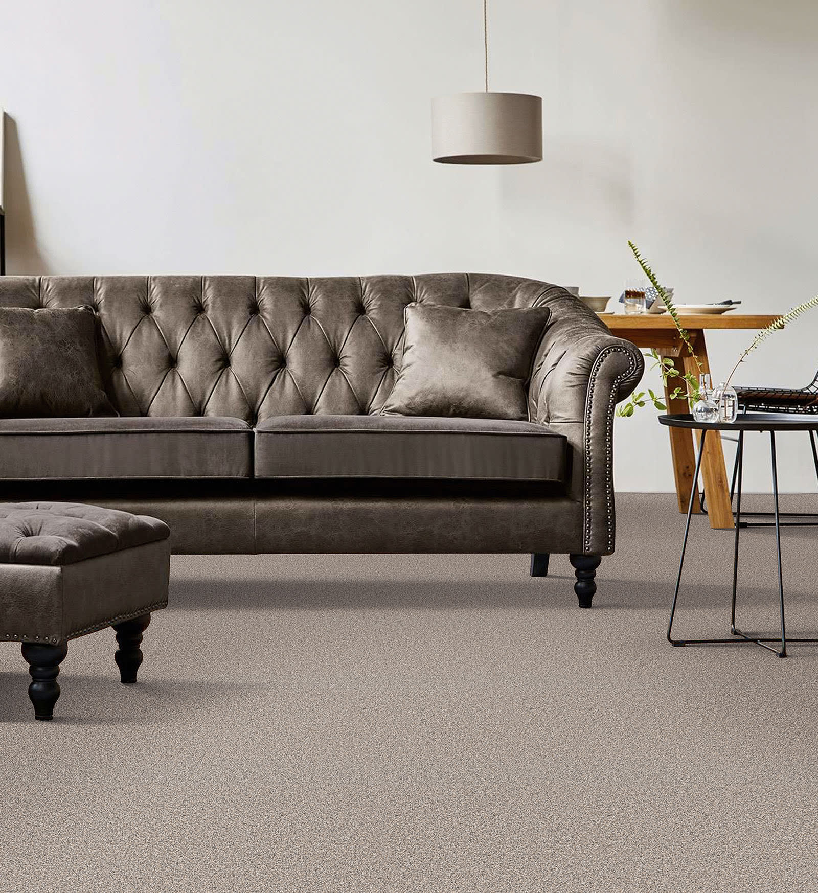 DreamWeaver Windy City III carpet installed in a bedroom