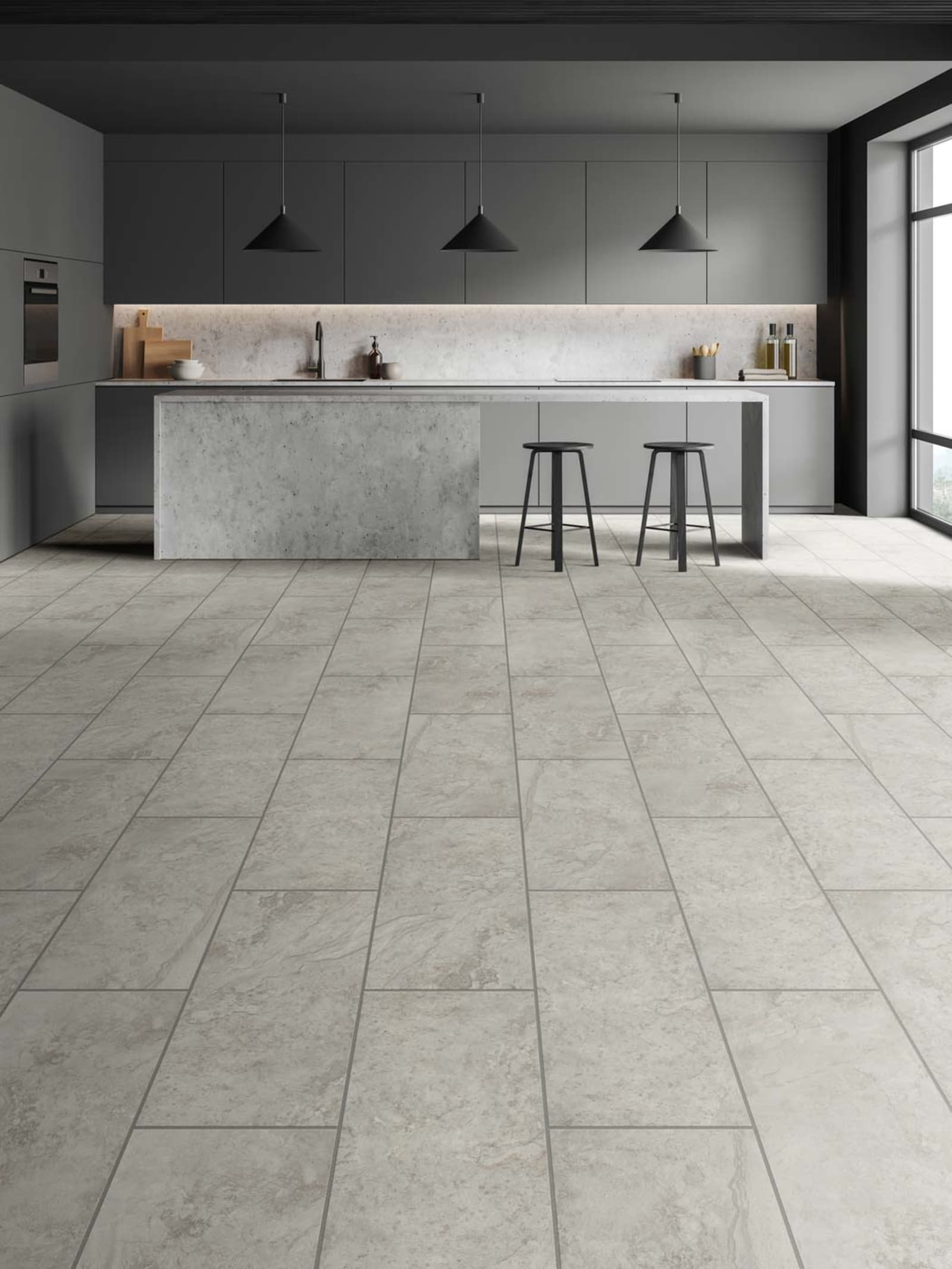 Pietra 12 — Granite Grey