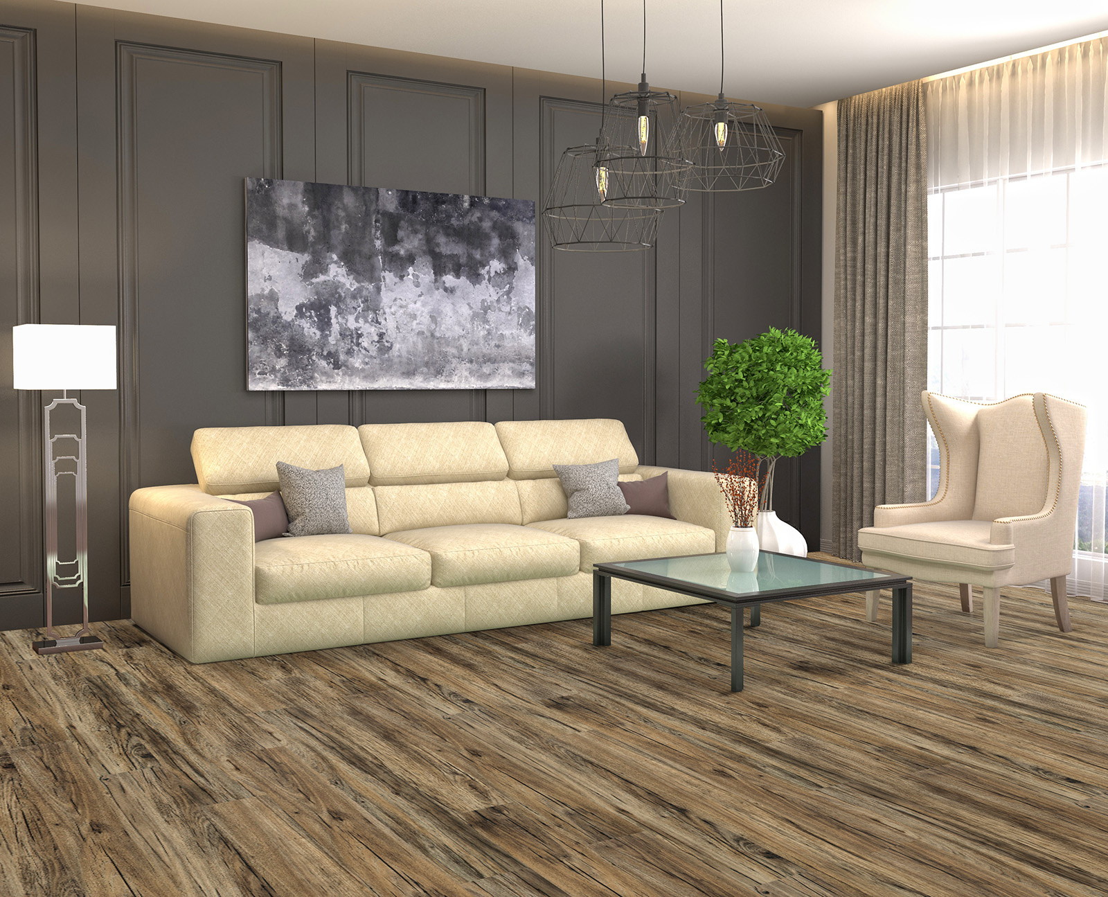 NEW STANDARD II - 12 Mil LVP - Oak - PureGrain Endure