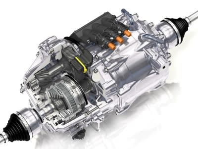 Torque-Vectoring Electric Drive Increases Hybrid Vehicle Efficiency