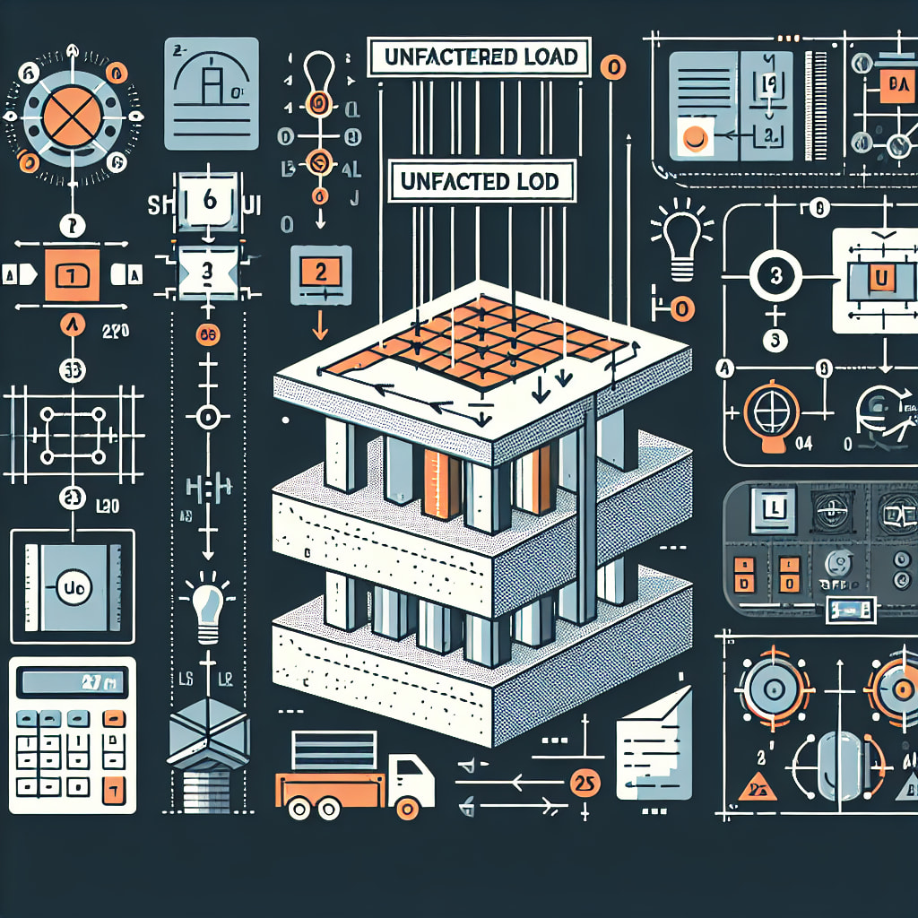 Why do we use unfactored load to calculate for concrete footing dimension?