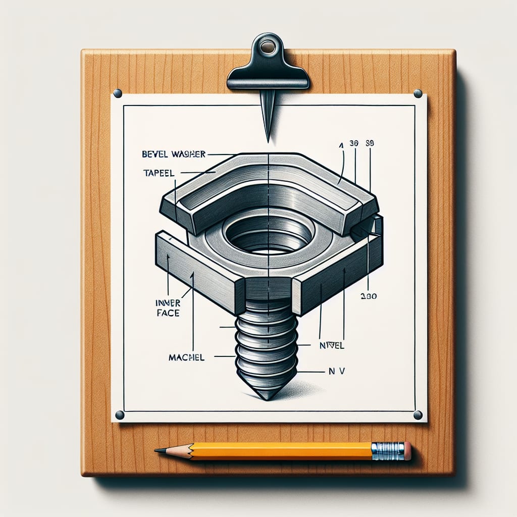 Purpose of a bevel washer